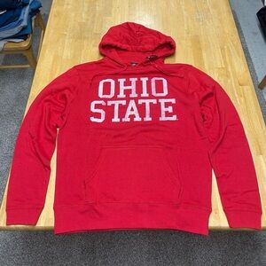 NWT Vintage Ohio State Buckeyes Sweatshirt Men’s Size Medium Red Faded Y2K